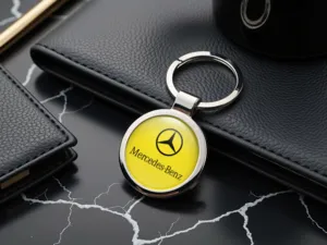 Mercedes Custom Schlüsselringe Logo Robust Metall